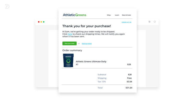 Order-confirmation